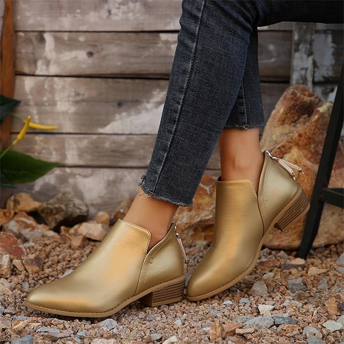 Raquel - Sleek Ankle Boots for Effortless Autumn Style