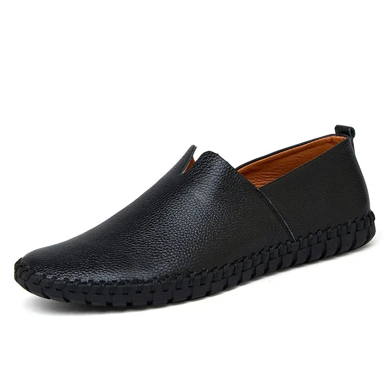 Åndbare Læder Loafers