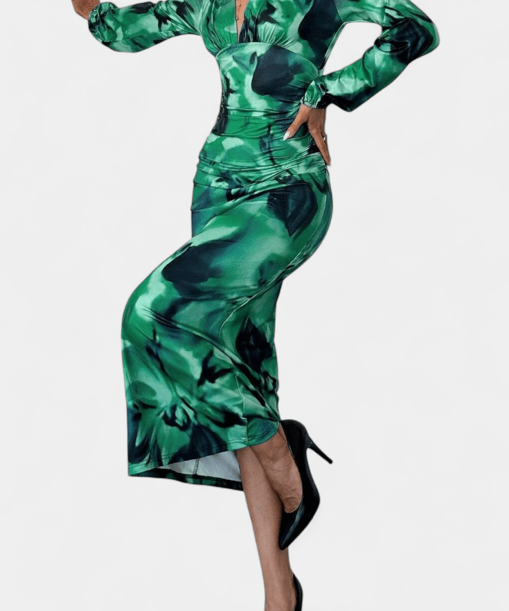 Augusta | V-hals kjole