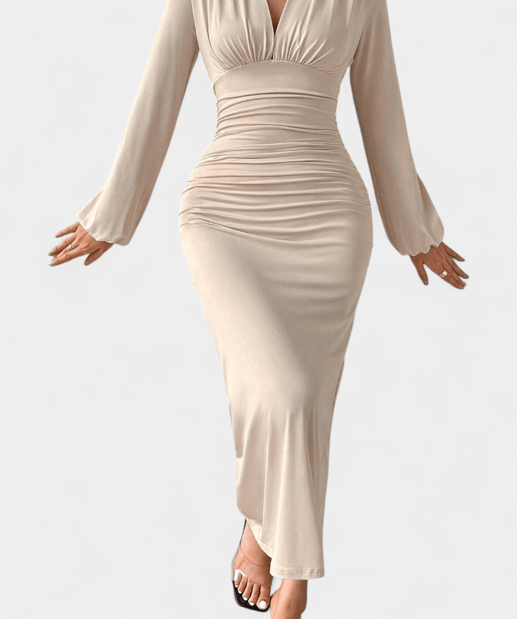 Augusta | V-hals kjole