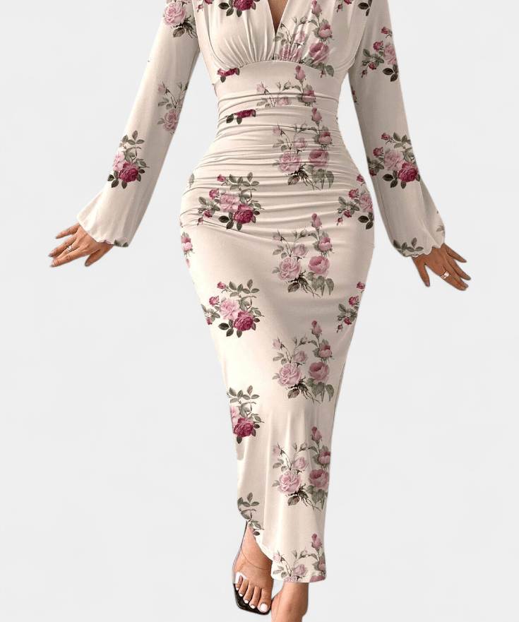 Augusta | V-hals kjole