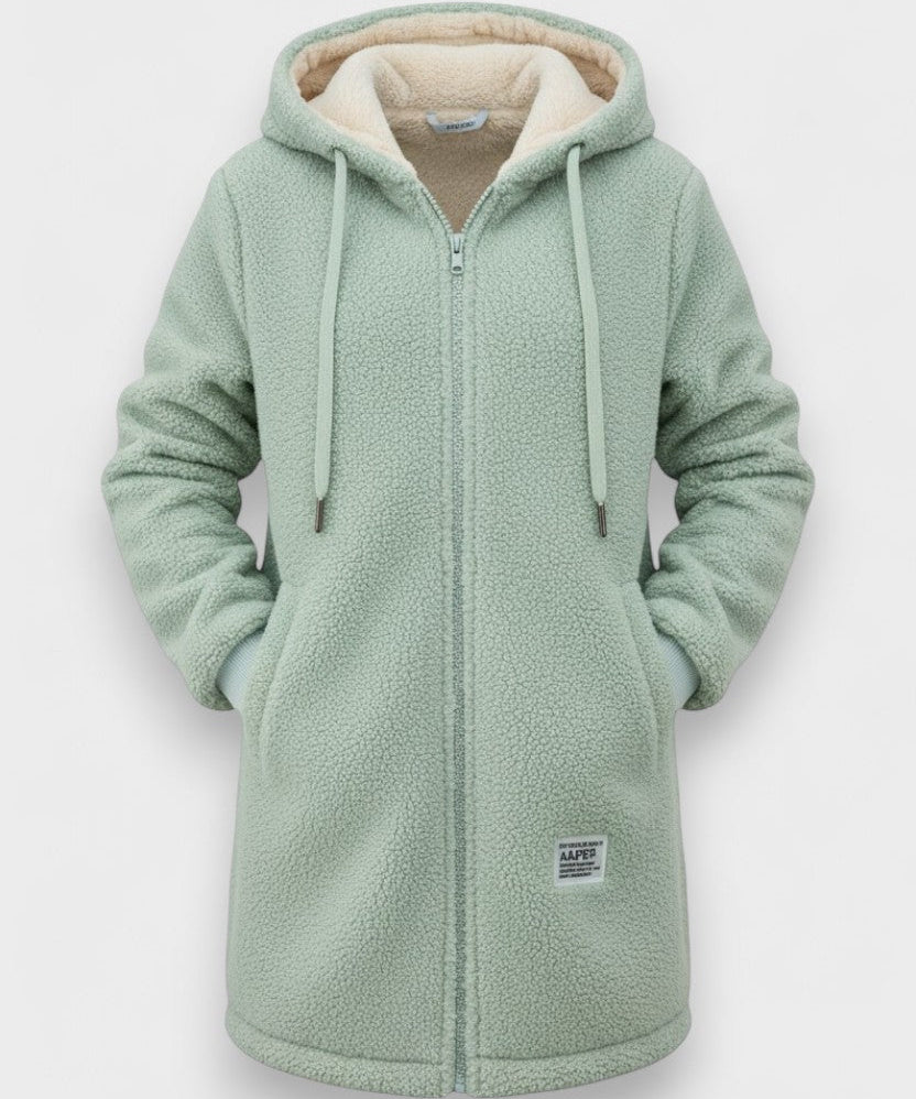 Birgitta™ | Elegant fleecejakke i nordisk design