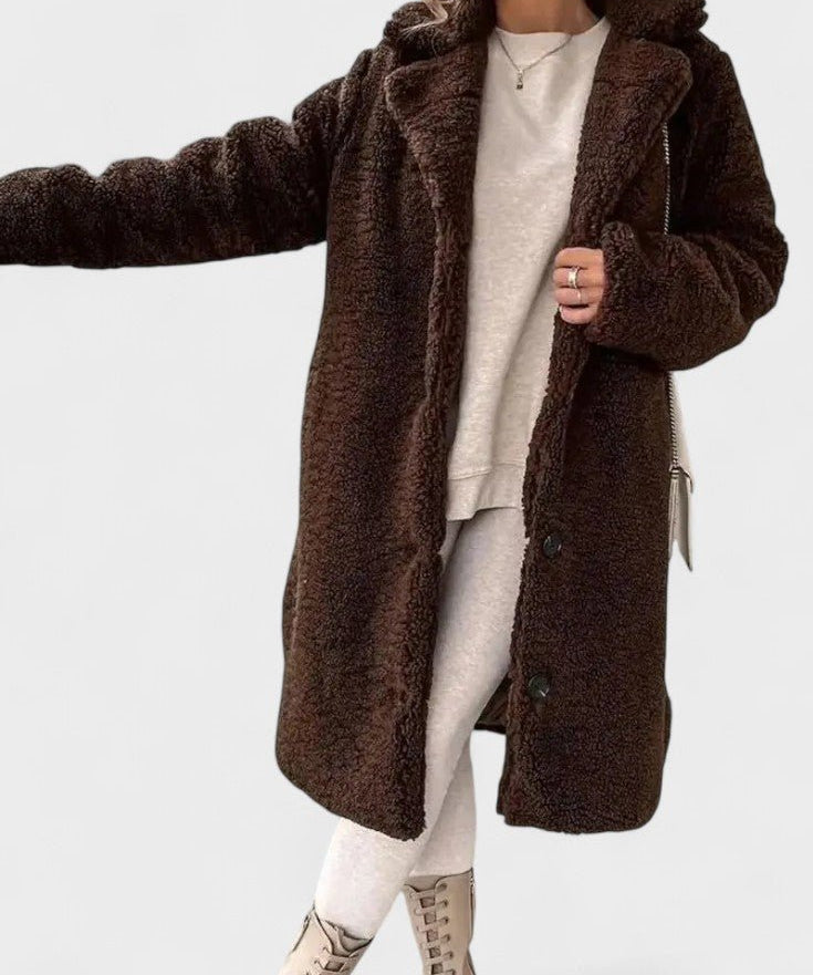 Birgitte™ | Elegant teddyjakke i luksuriøst design