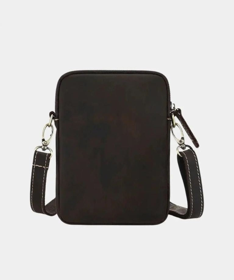 Carl™ | Minimalistisk Læder Skuldertaske