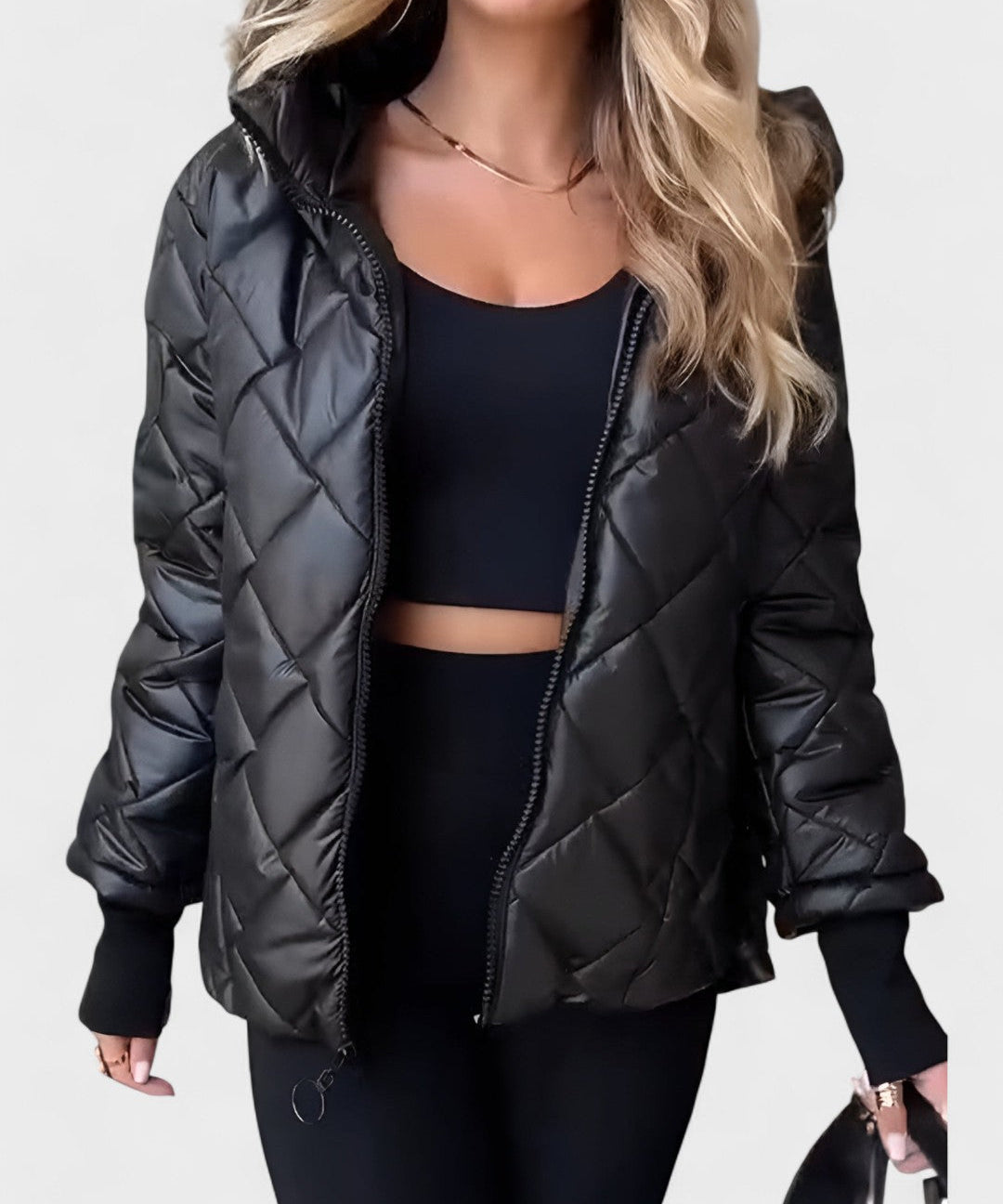 Ema™ | Stilfuld jakke med hætte