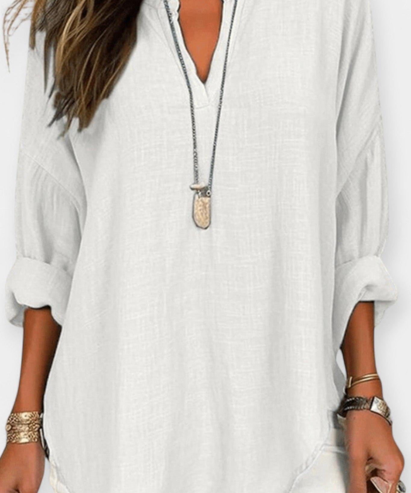 Emma | Let bomuldsskjorte