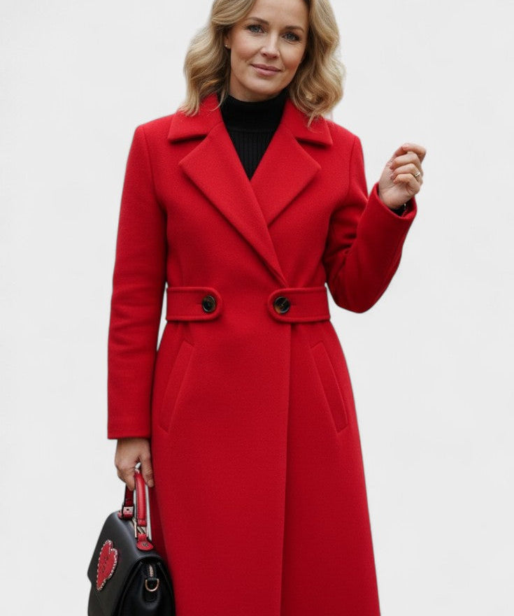 Frederikke™ | Vinterfrakke i uld til kvinder