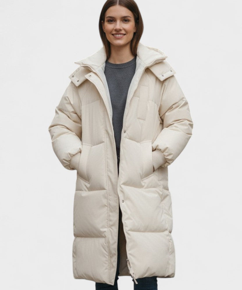 Gabriela™ | Pelsjakke med hætte