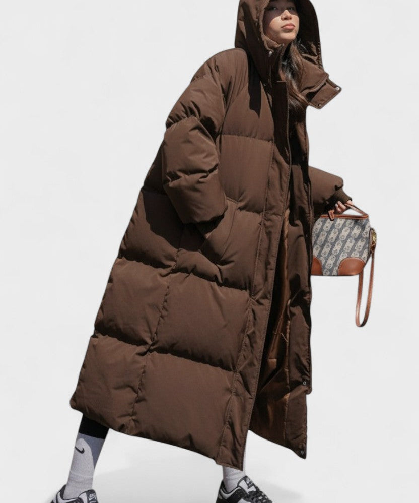 Gabriela™ | Pelsjakke med hætte