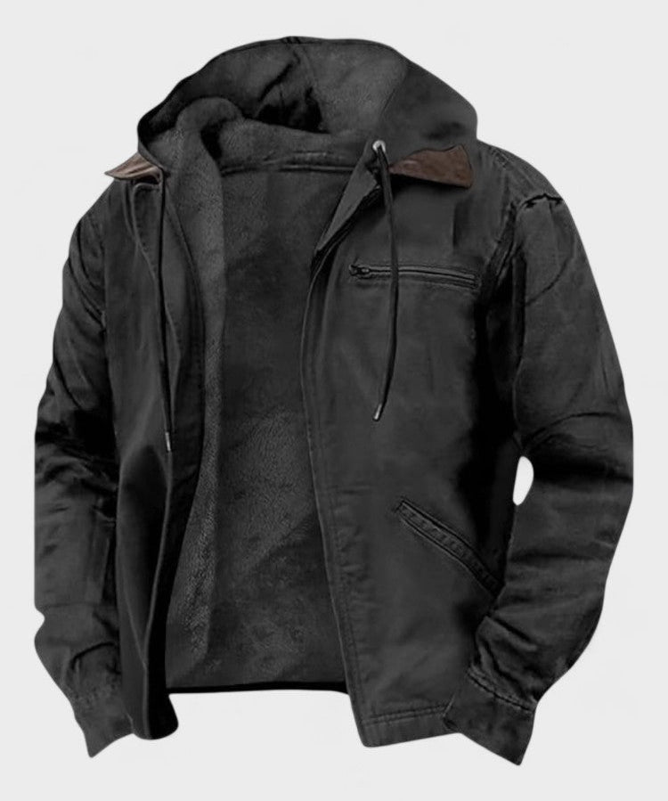 Gaspard™ | Stilfuld Hættetrøje med Lynlås