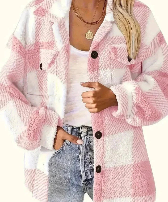 Gitte | Stilfuld fleecejakke