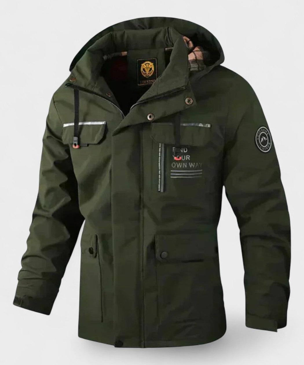 Harden™ | Herre-vinterjakke med hætte