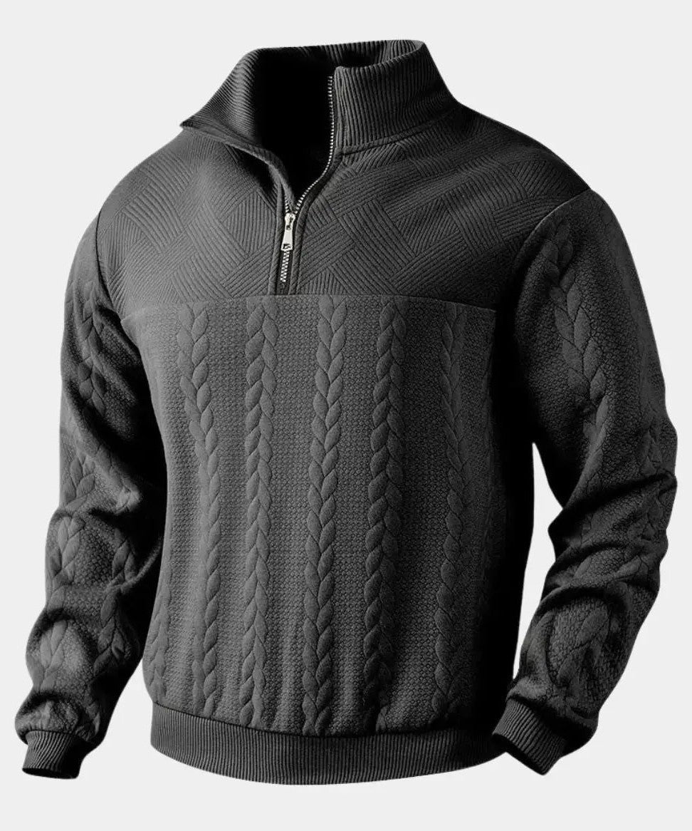 Henry™ | Pullover med Krave