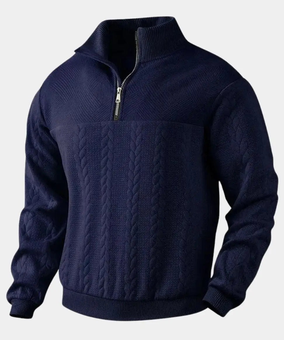 Henry™ | Pullover med Krave