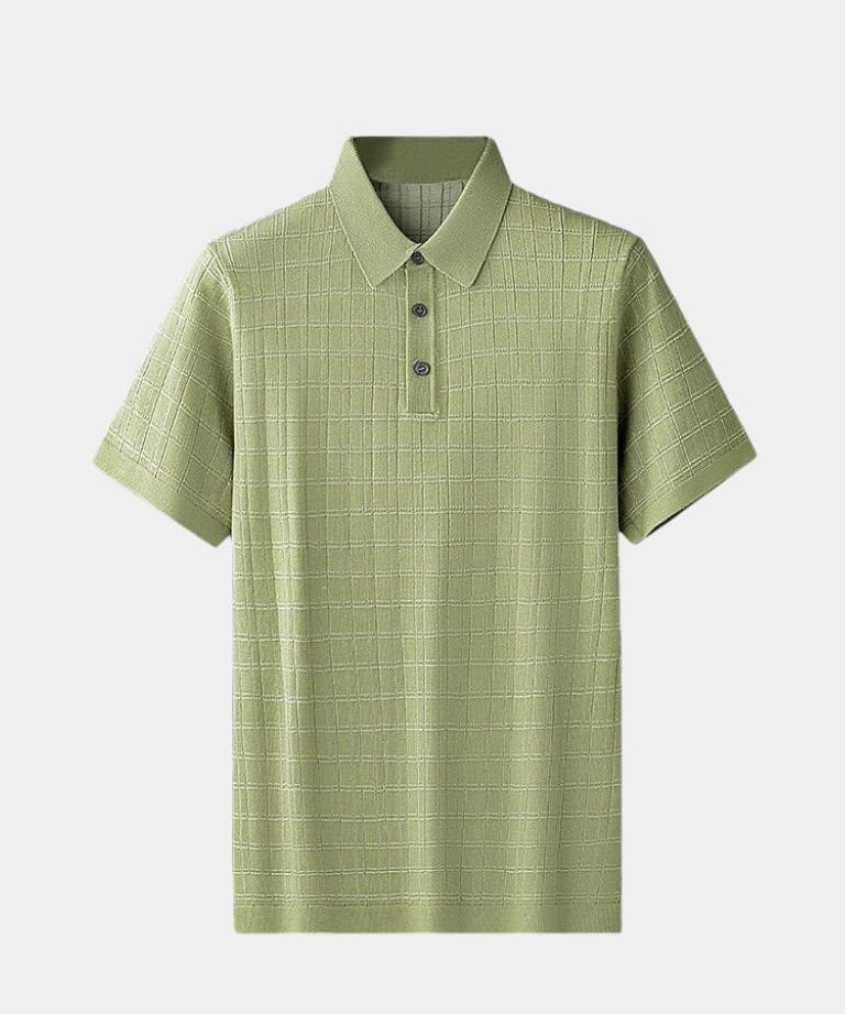 Holger™ | Klassisk Sort Strikpolo