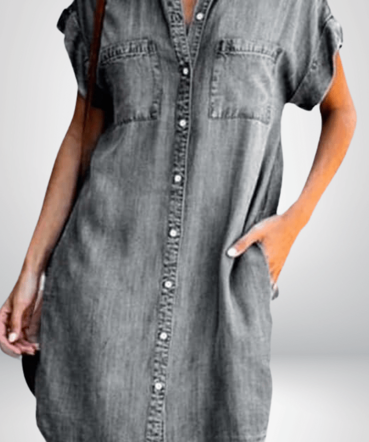 Inger | Denim Kjole