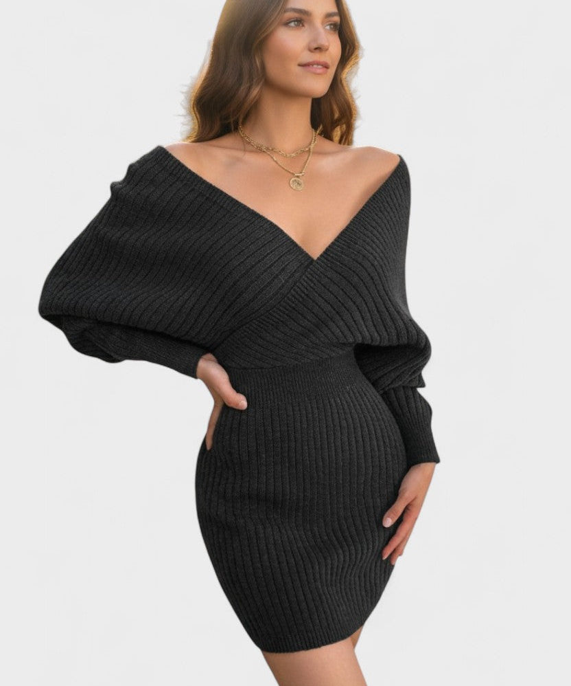 Klara™ | Elegant Omslagskjole med V-hals