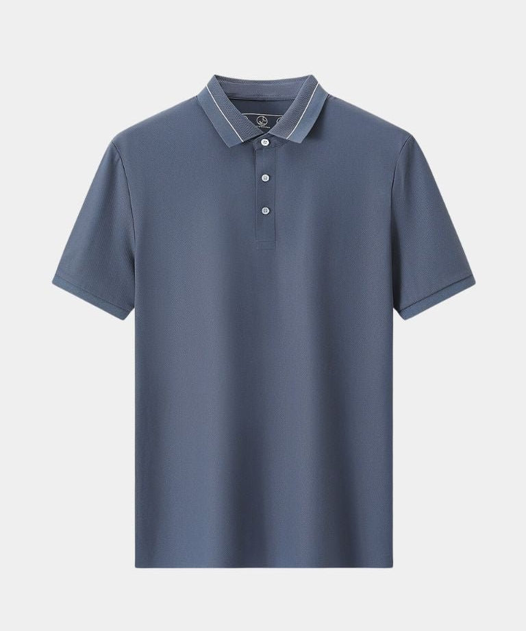 Klaus™ | Grå Stål Polo