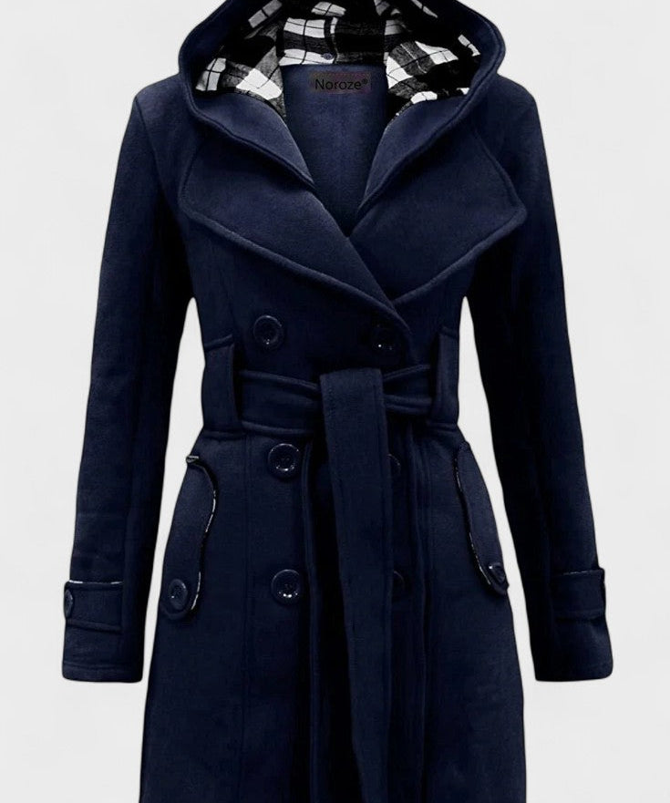 Leona™ | Elegant dobbeltradet frakke