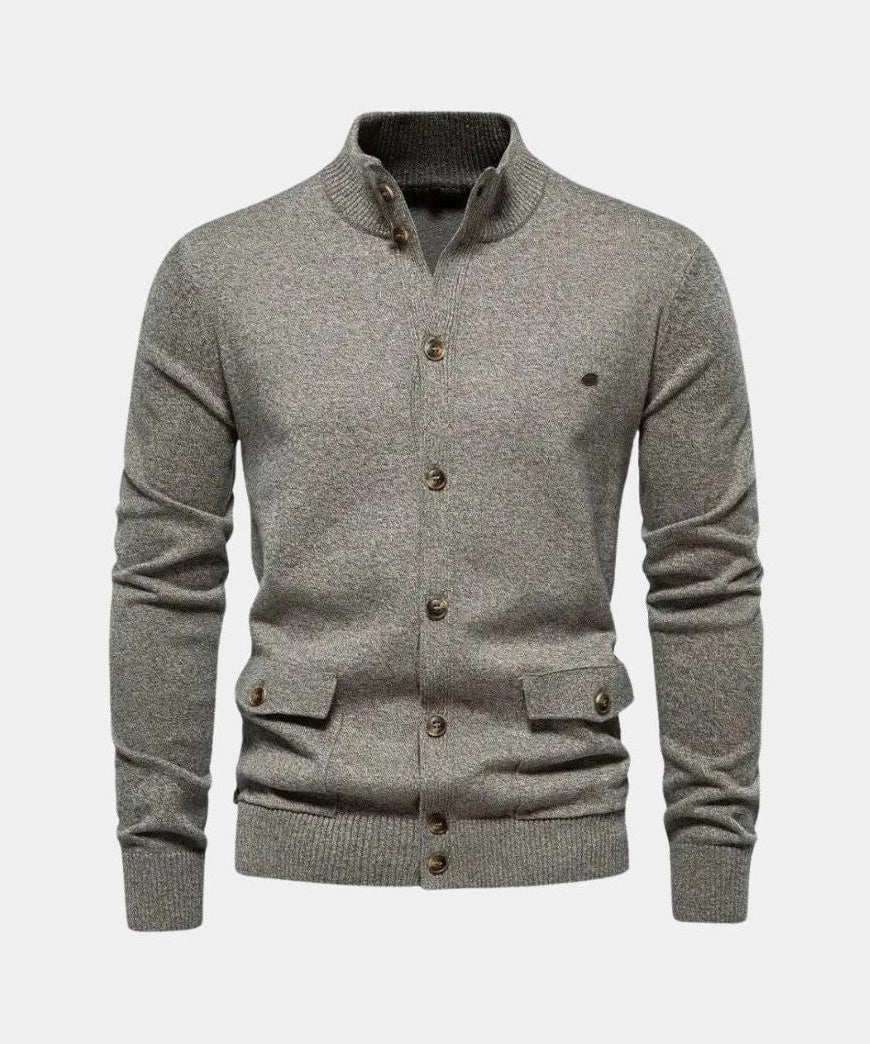 Mads™ | Strikket Bomuldstrøje