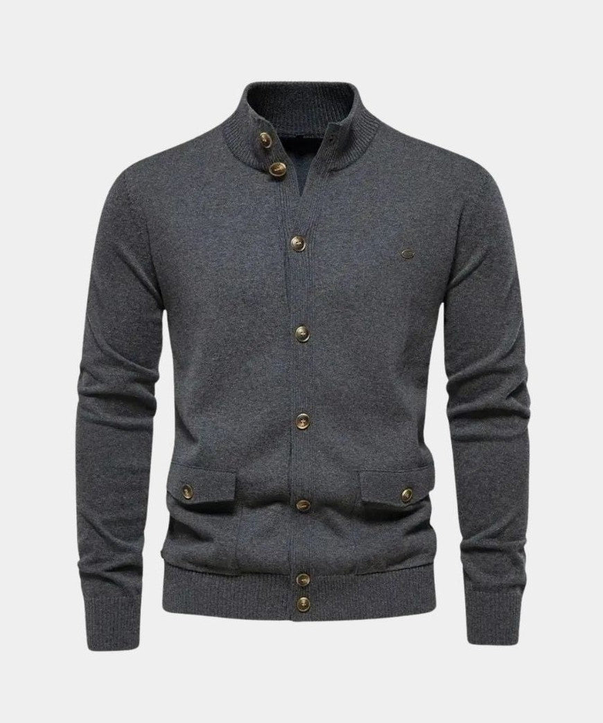 Mads™ | Strikket Bomuldstrøje