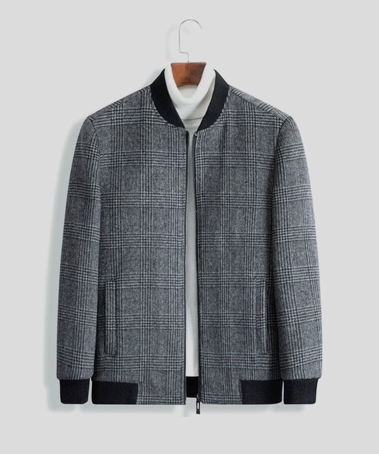 Malthe™ | Stilfuld læderjakke