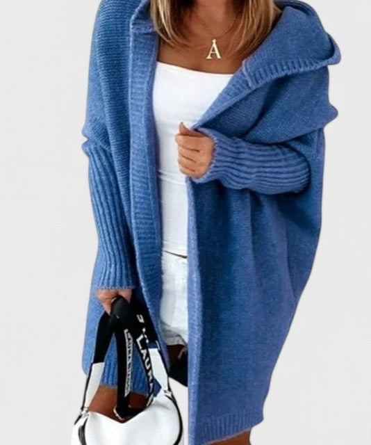 Mette | Luksus hættecardigan