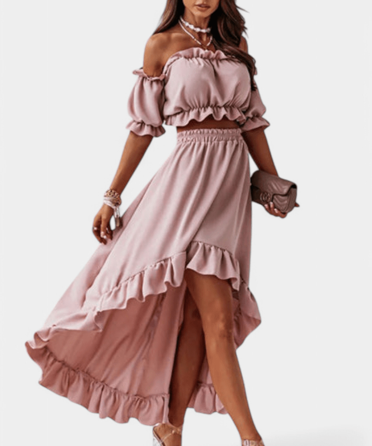 Olivia | Off-shoulder sæt