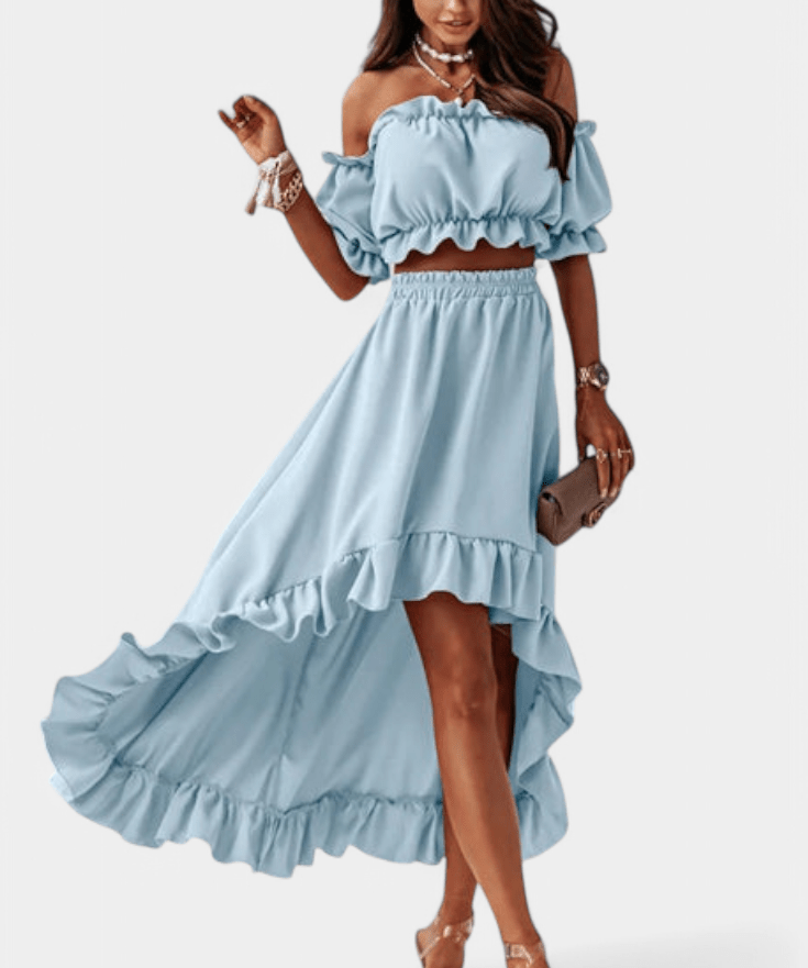 Olivia | Off-shoulder sæt