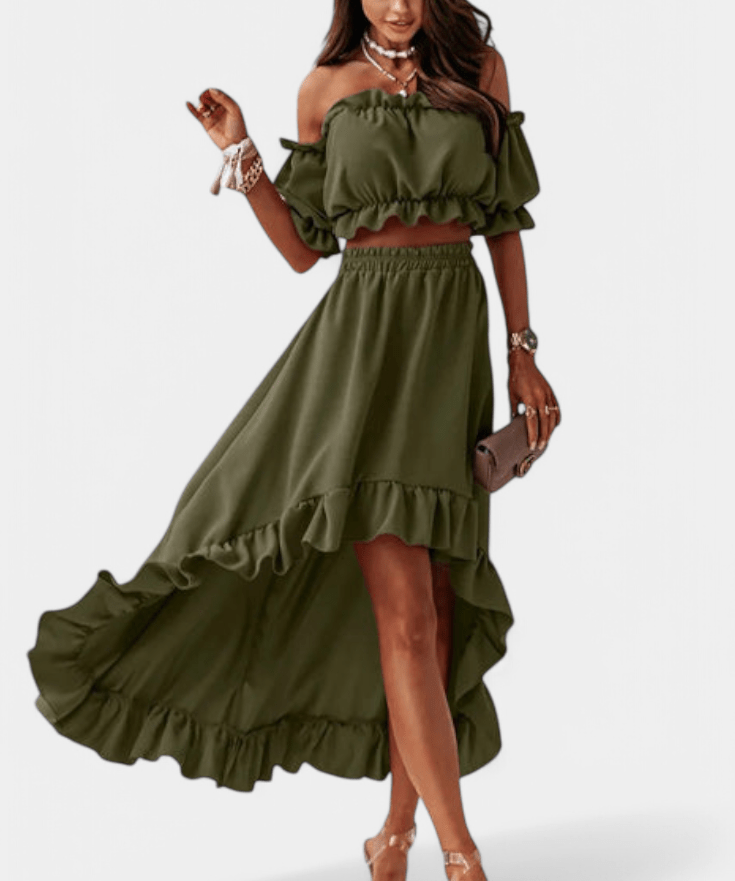 Olivia | Off-shoulder sæt