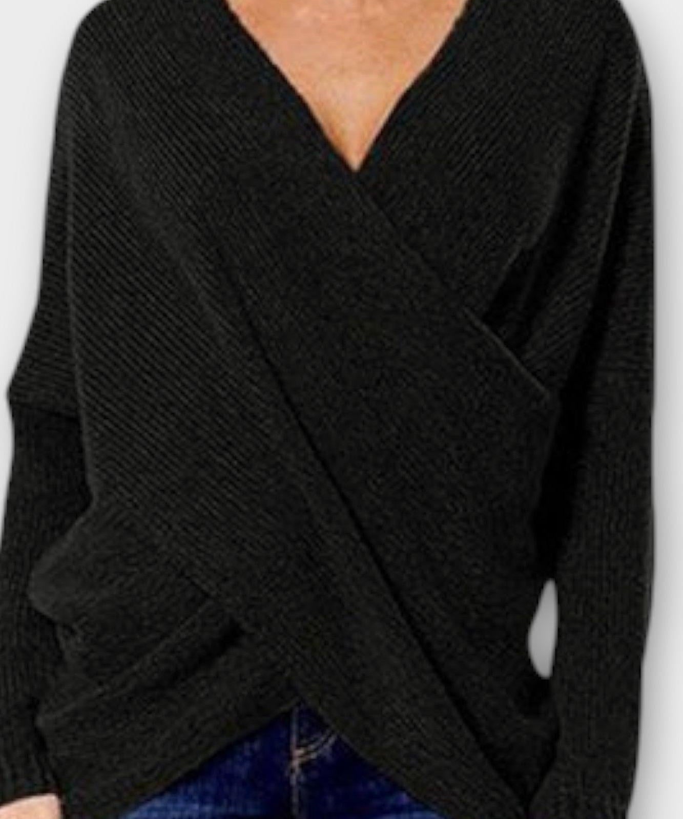 Olivia | V-hals strik