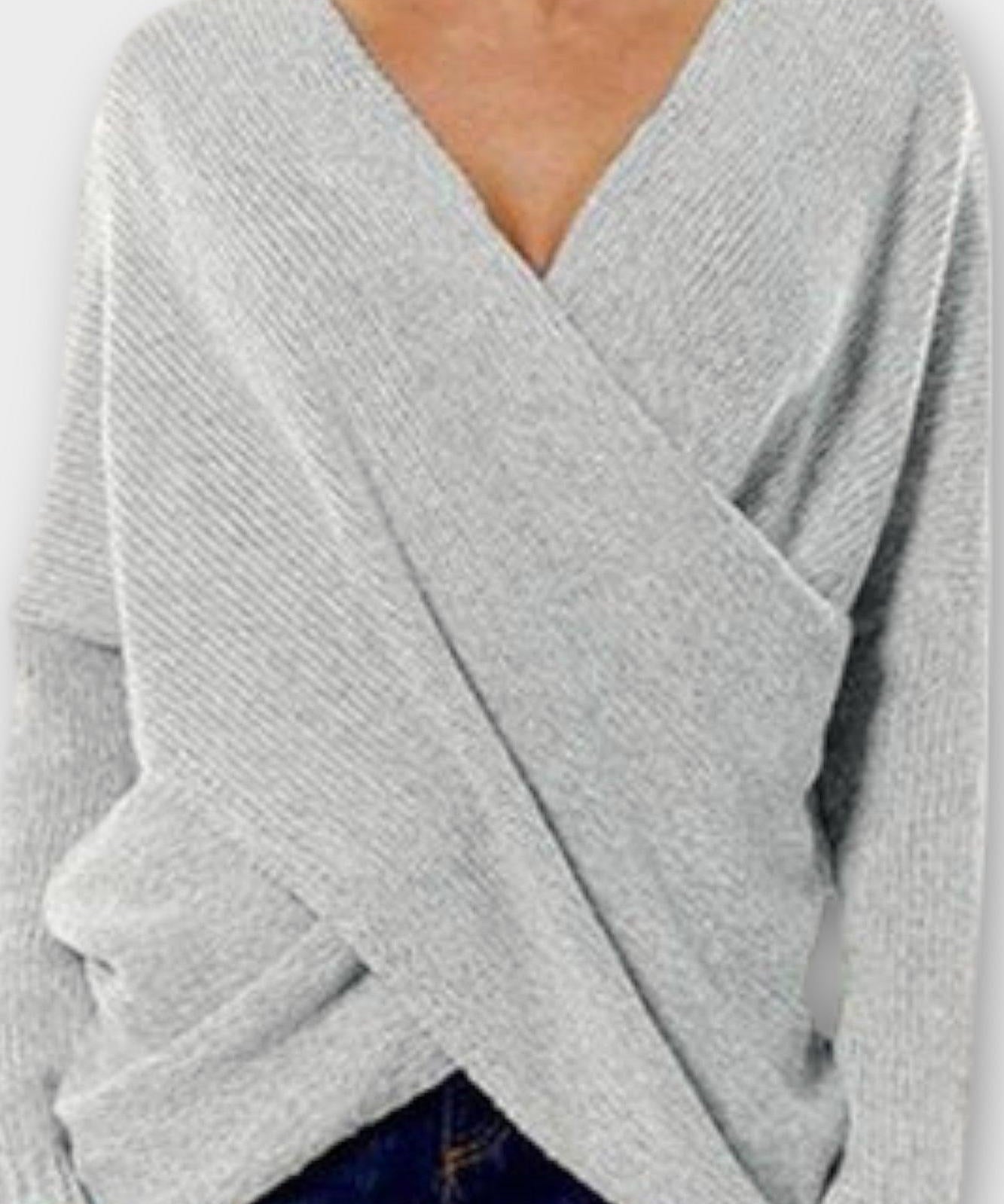 Olivia | V-hals strik