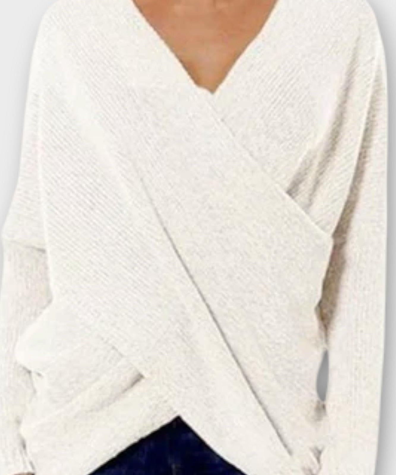 Olivia | V-hals strik