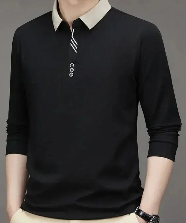 René™ | Elegant Langærmet Polo