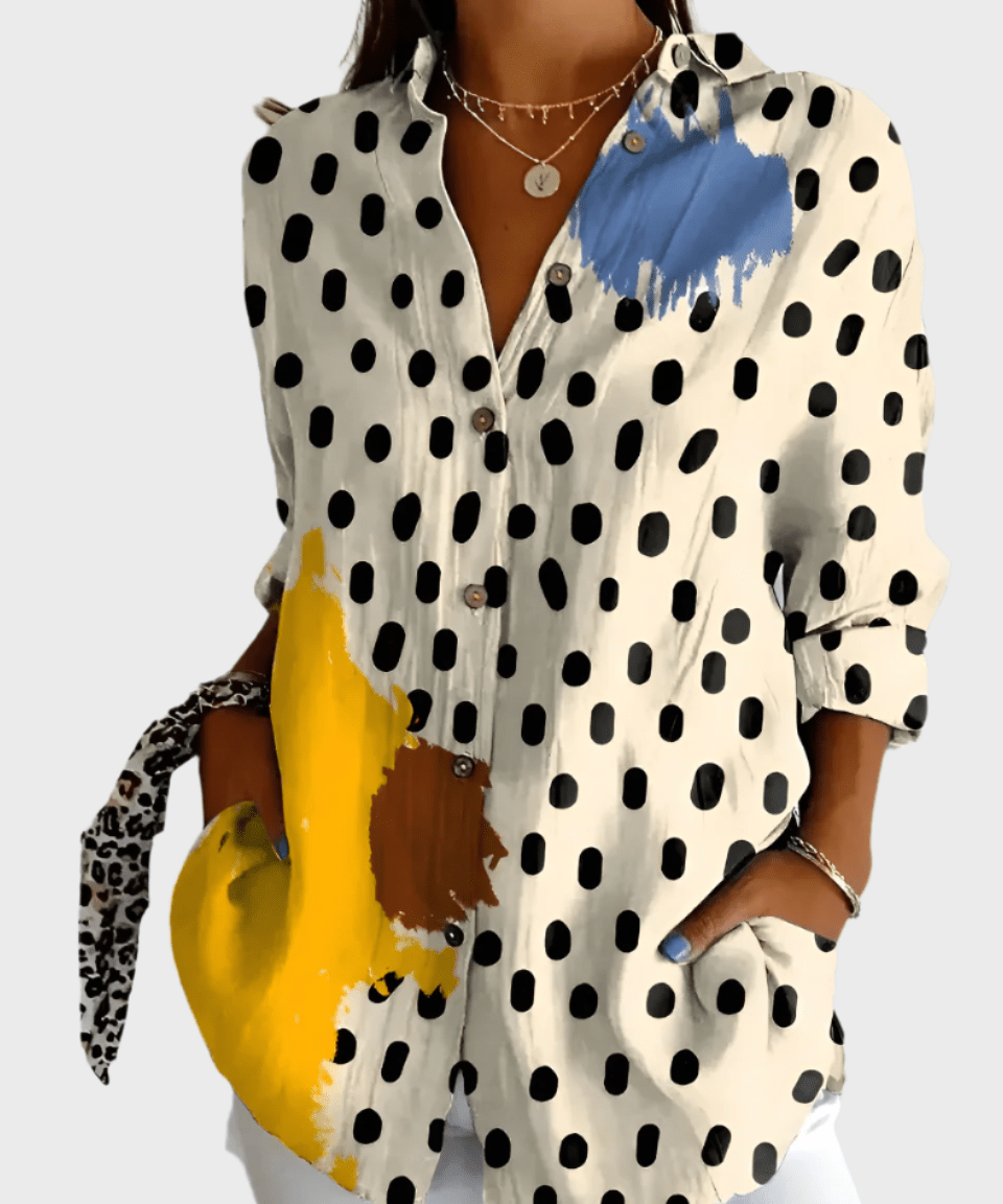 Rosa | Blomstret skjorte