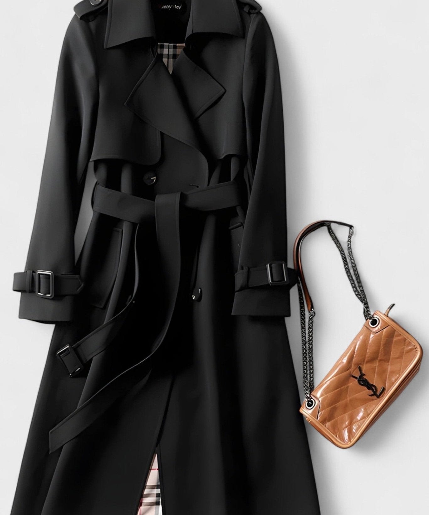 Saara™ | Elegant frakke med taljebælte