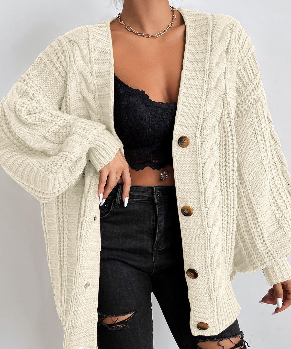 Saga | Oversize Cardigan