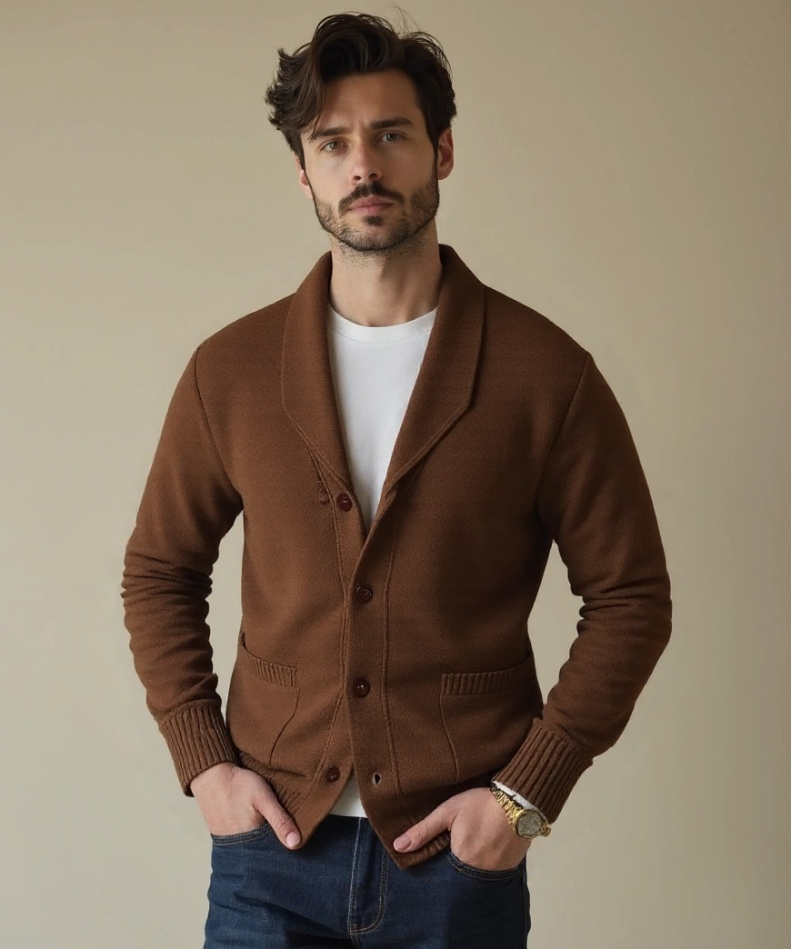 Sebastian™ | Strikket Cardigan