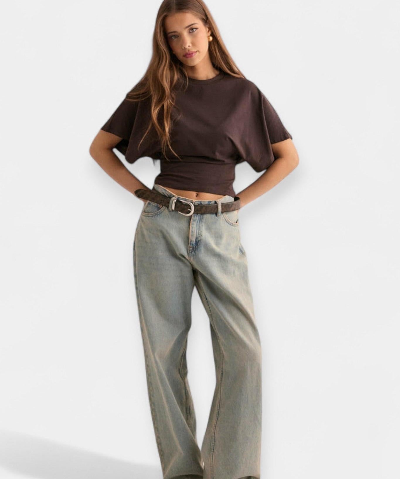 Sofia | Bredærmer T-shirt