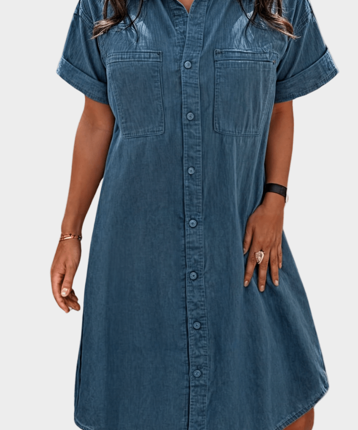 Solveig | Denim kjole