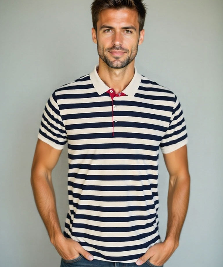 Sten™ | Stribet Sommerpolo