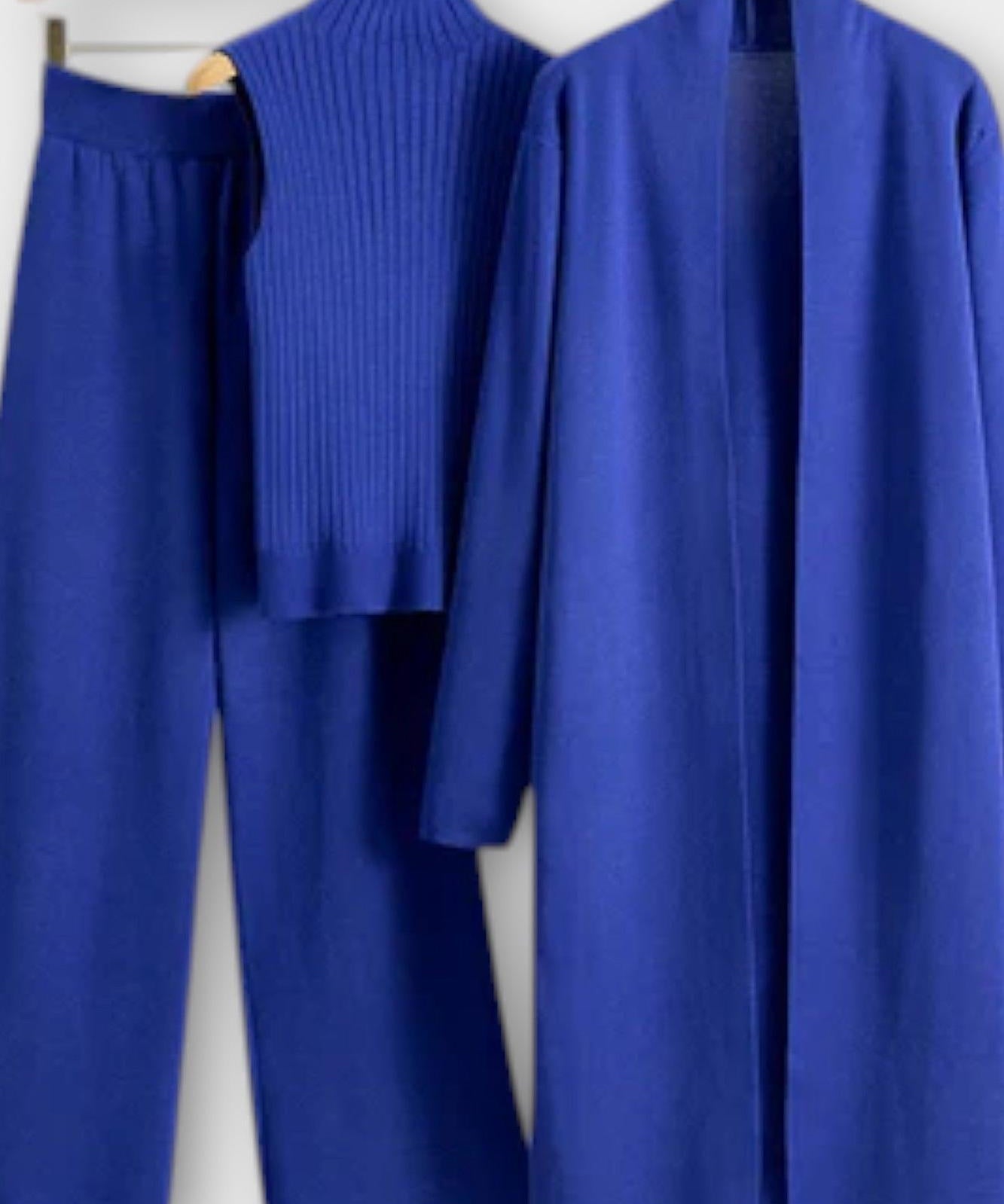 Stine | Ribstrikket sæt