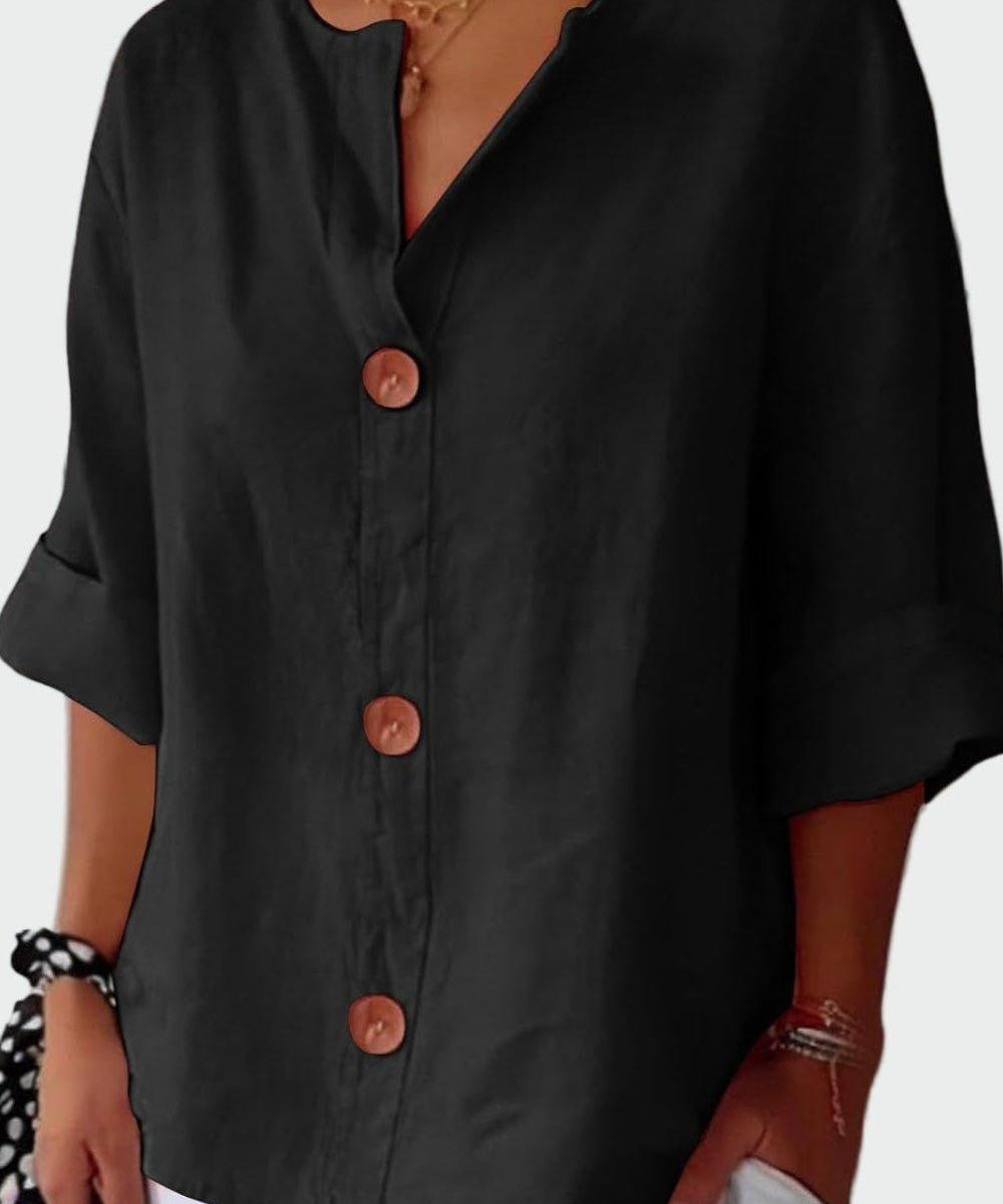 Thilde | Linned skjorte