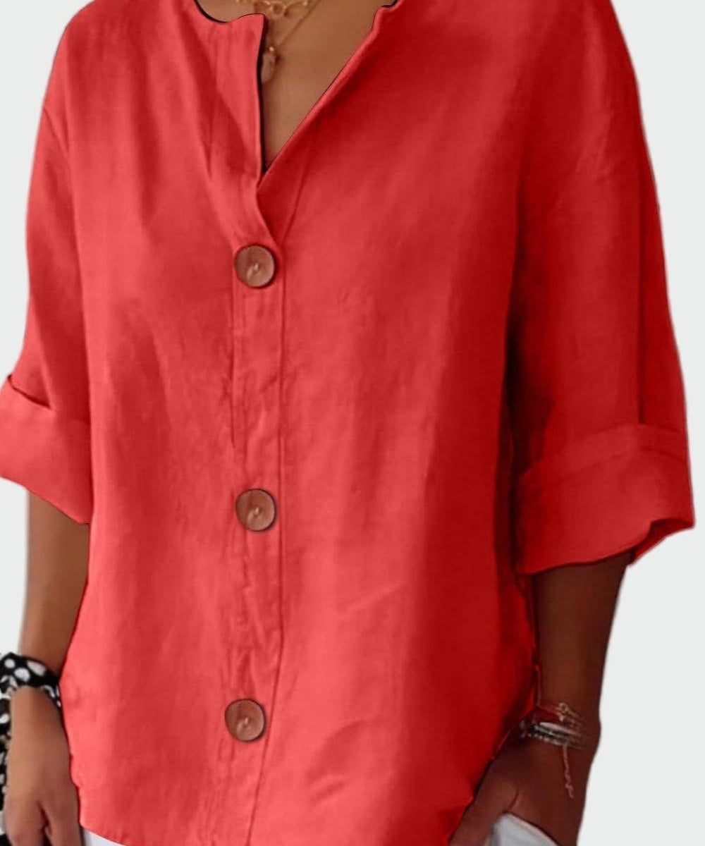 Thilde | Linned skjorte