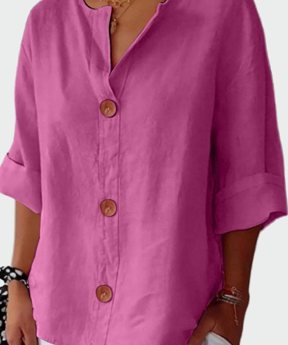 Thilde | Linned skjorte