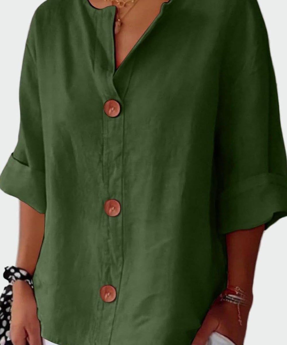 Thilde | Linned skjorte