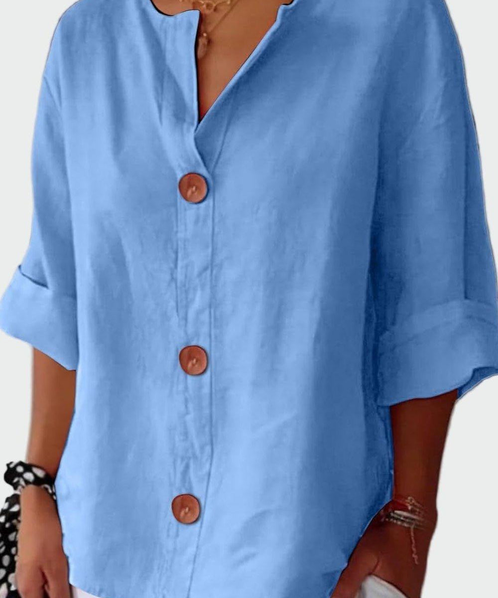 Thilde | Linned skjorte