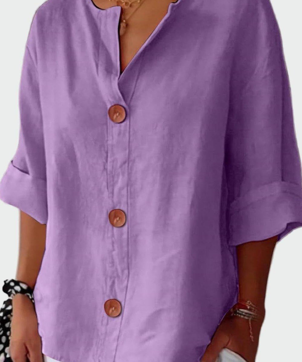 Thilde | Linned skjorte