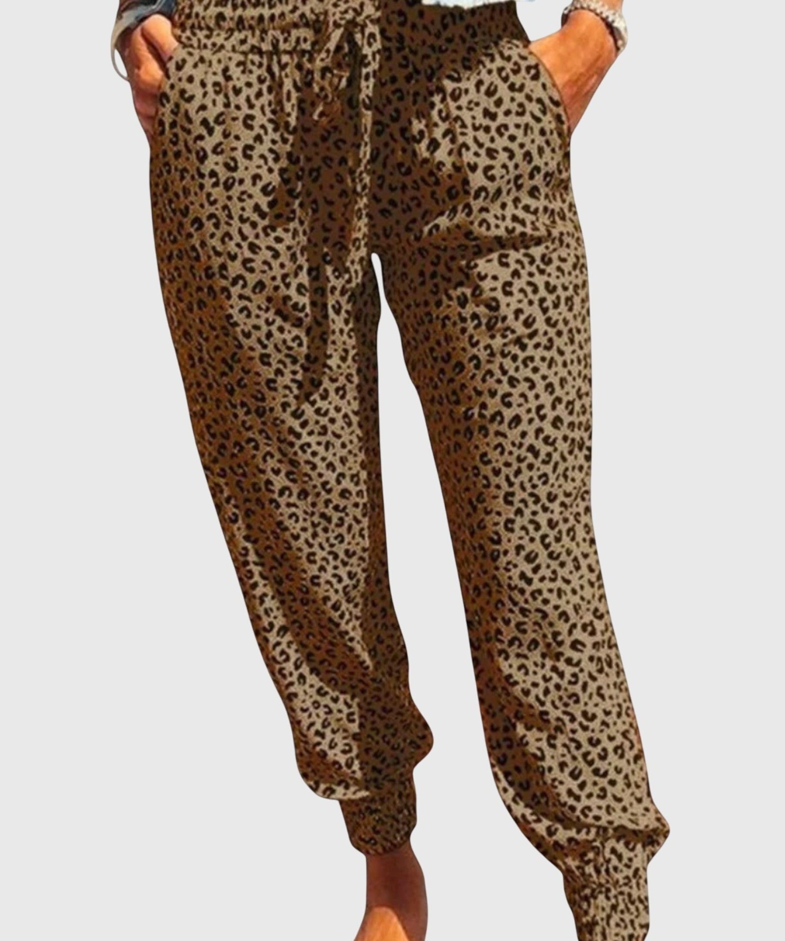 Thilde | Løveprint Bukser