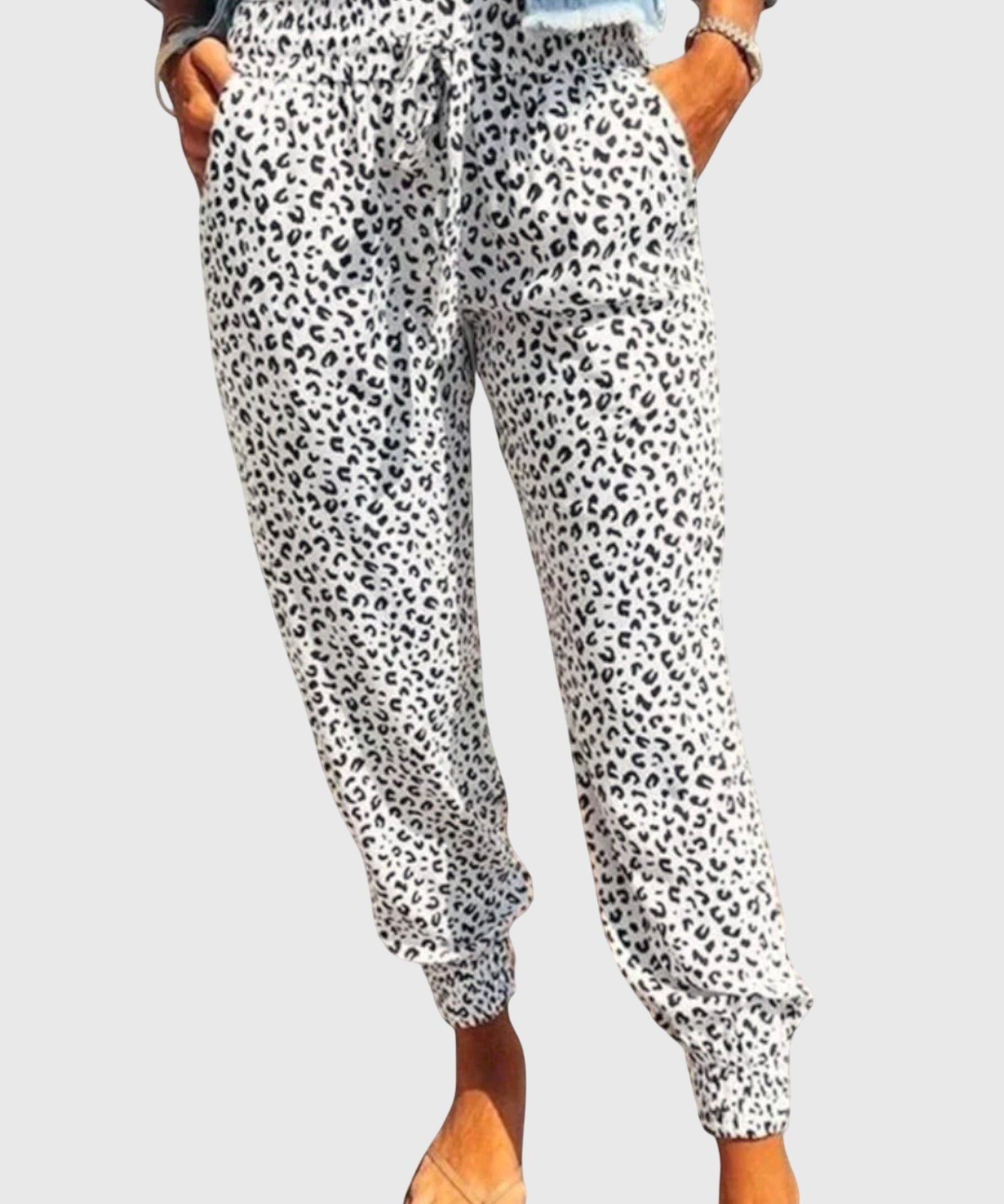 Thilde | Løveprint Bukser